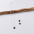 Conjunto colar e brinco Minnie Mouse em prata 925 – Arena Plata (imagem 2)