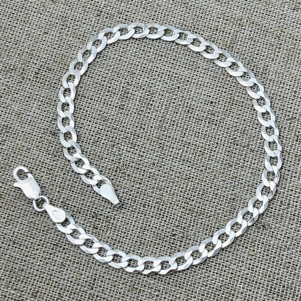 Pulseira Grumet 5mm prata 925 (imagem 5)