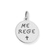 Pingente Medalha Me Rege Prata 925