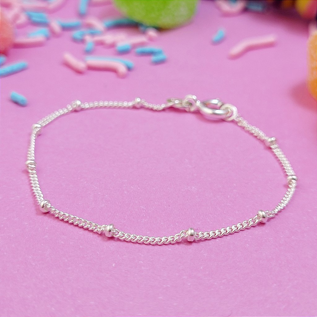 Pulseira Lívia prata 925 — look no pulso