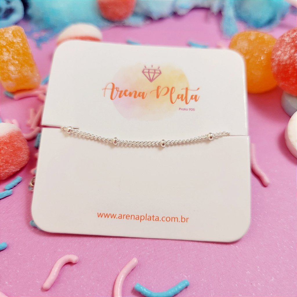 Pulseira Lívia prata 925 — estilo