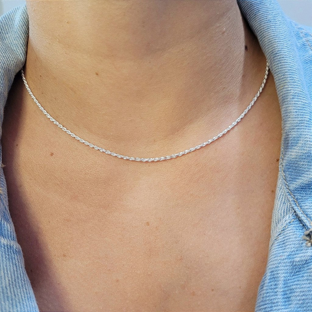 Corrente Cordão baiano 1.5 mm em prata 925 – Arena Plata (imagem 7)
