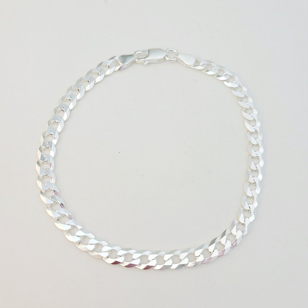 Pulseira Grumet 5mm prata 925 (imagem 4)
