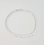 Pulseira Grumet 5mm prata 925 — look no pulso