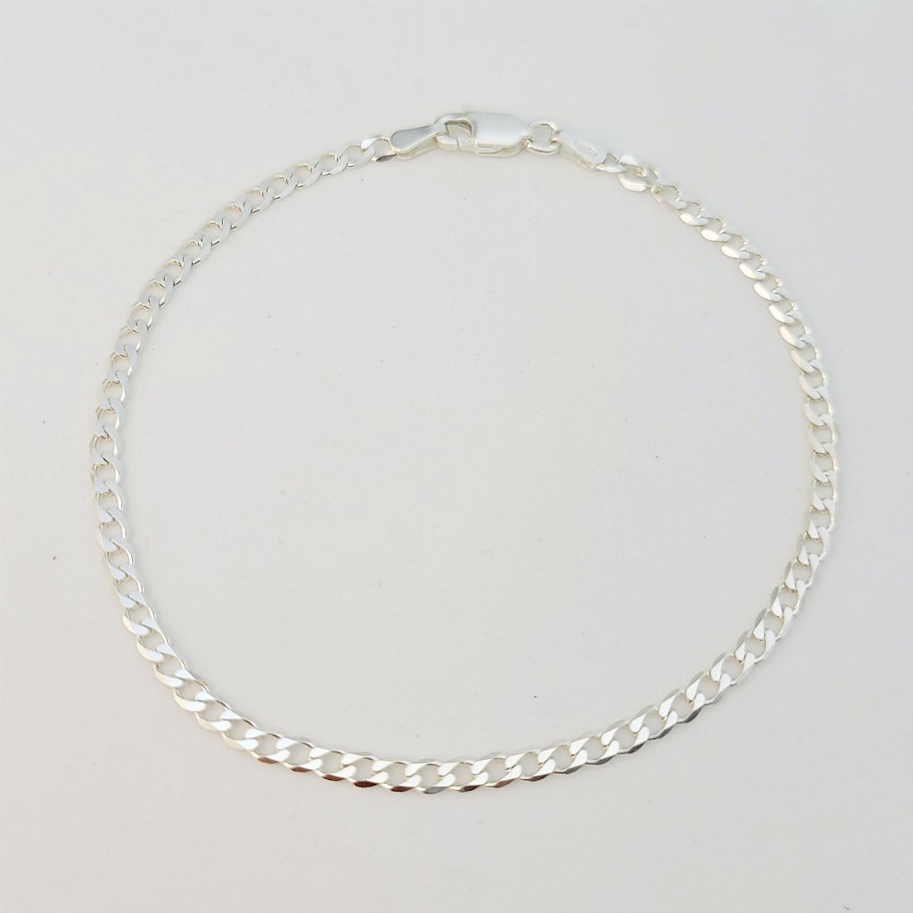 Pulseira Grumet 3mm prata 925 — estilo