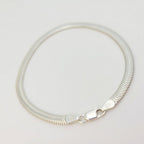 Pulseira lacraia 4mm 20cm em prata 925 – Arena Plata (imagem 8)