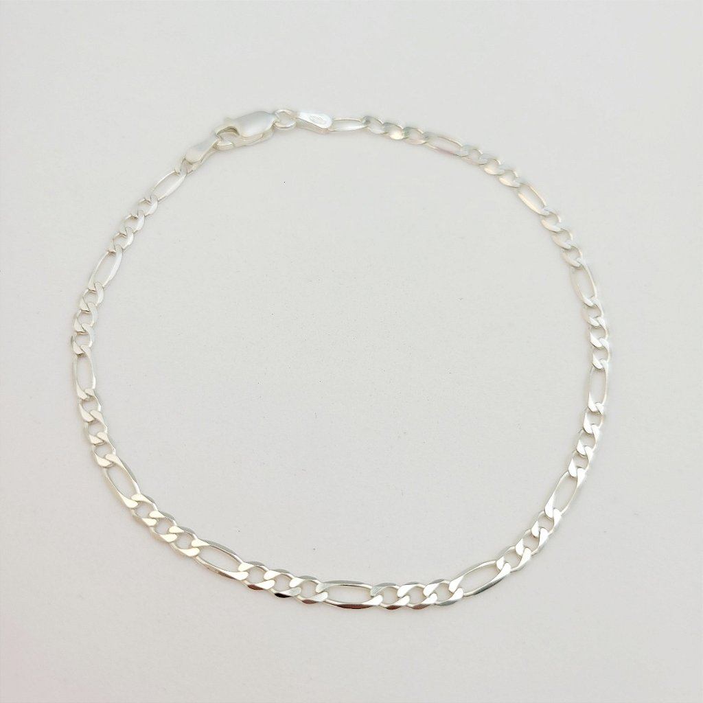 Pulseira 3x1 3mm 20cm em prata 925 – Arena Plata (imagem 6)