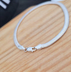 Pulseira lacraia 4mm 20cm em prata 925 – Arena Plata (imagem 5)