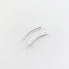 Brinco Ear Cuff de Triângulos em prata 925 – Arena Plata (imagem 4)