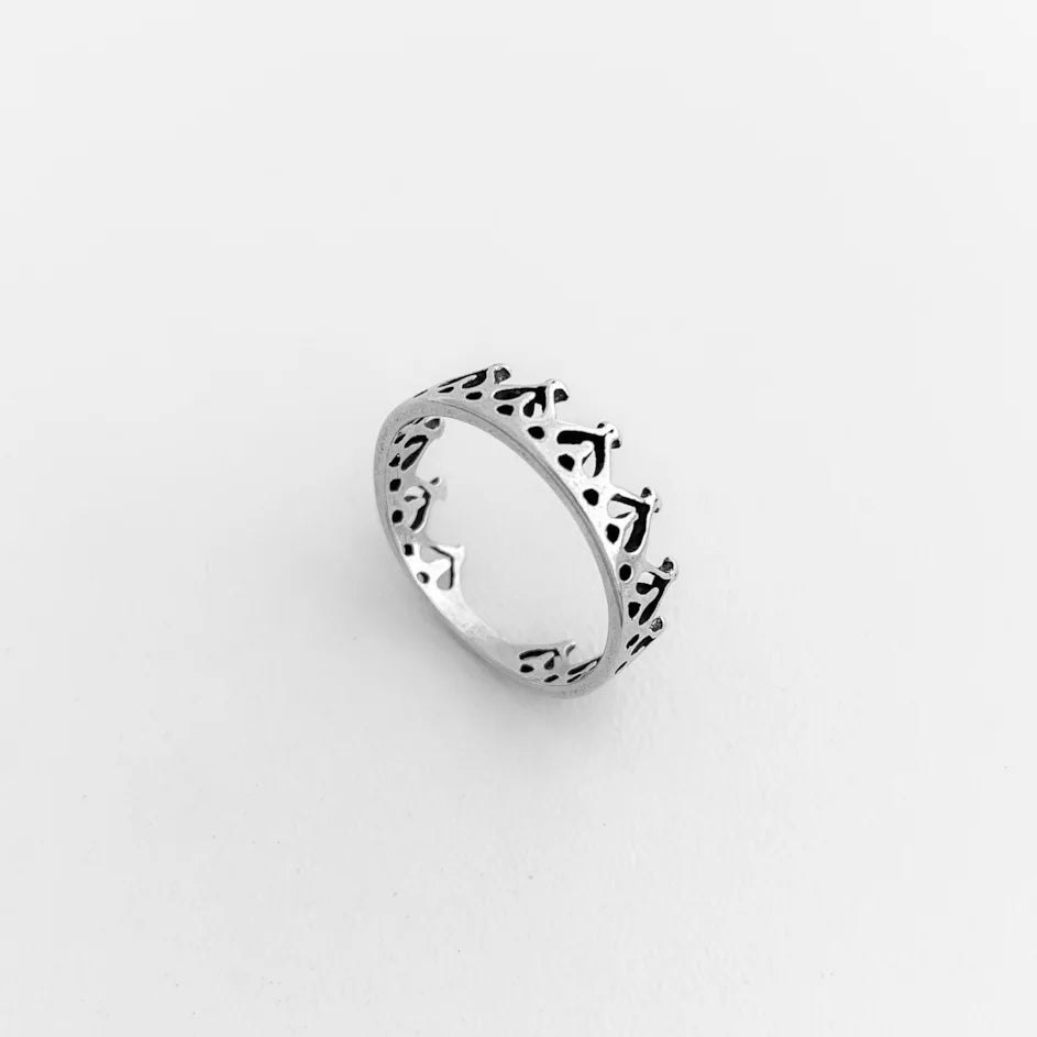 Anel coroa pandora em prata 925 – Arena Plata (imagem 3)