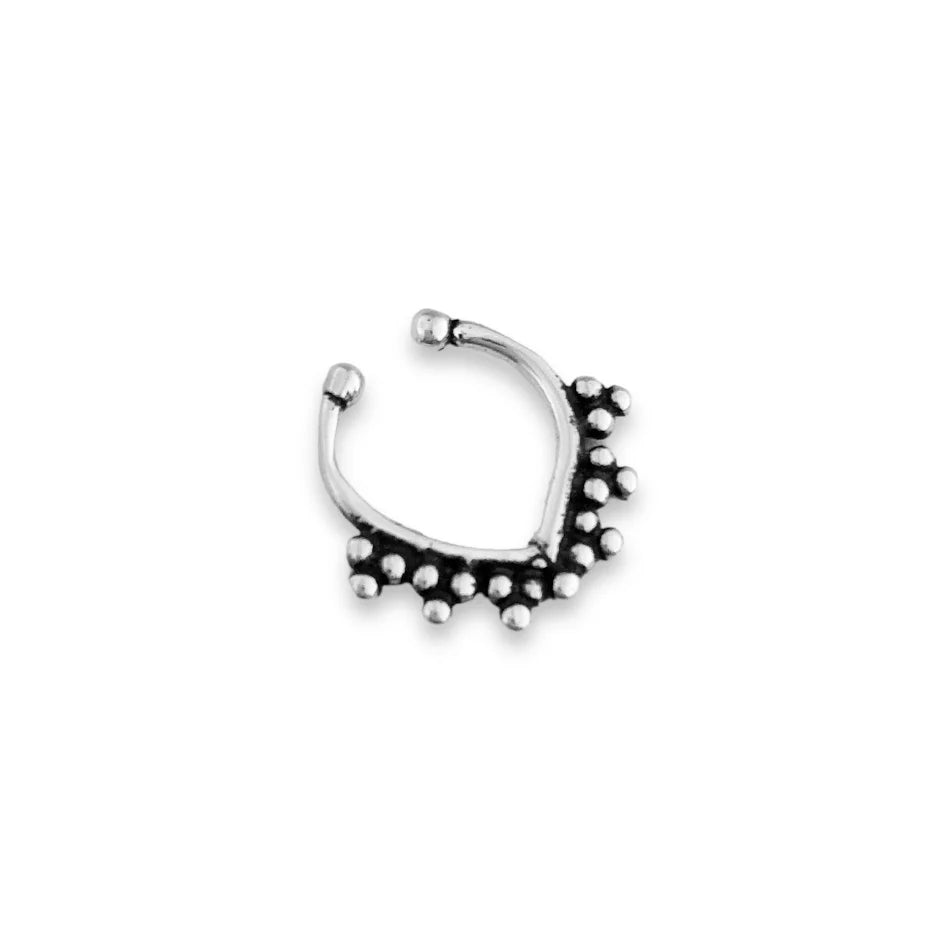 Piercing Fake Indiano em prata 925 – Arena Plata (imagem 2)