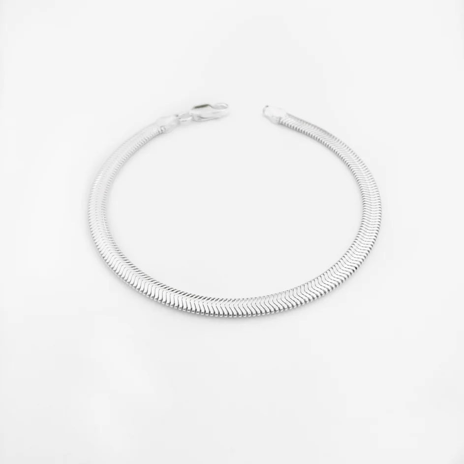 Pulseira lacraia 4mm 20cm em prata 925 – Arena Plata (imagem 6)