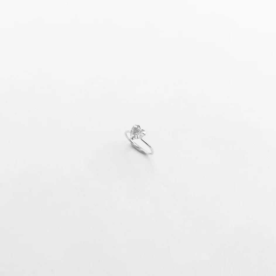 Piercing Para Furo Com Zircônia em Coração em prata 925 – Arena Plata (imagem 2)