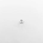 Piercing Para Furo Com Zircônia em Coração em prata 925 – Arena Plata (imagem 1)