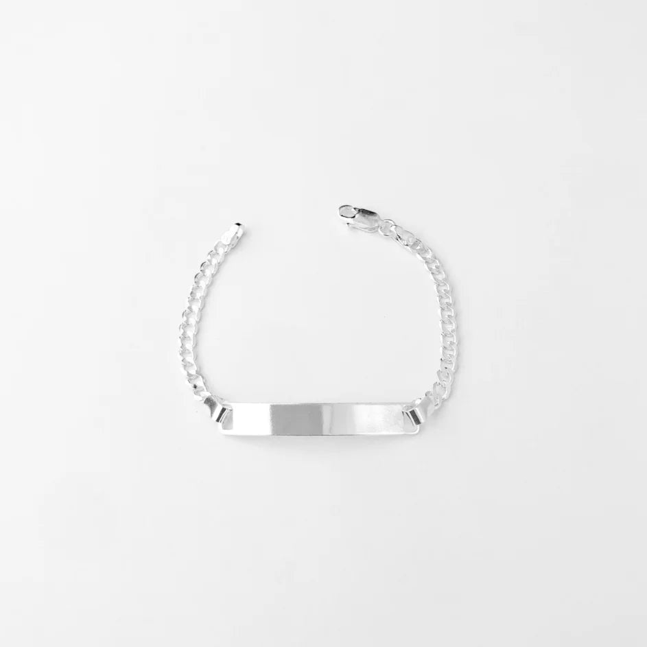 Pulseira Trama prata 925 — vista frontal