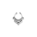 Piercing Fake com Adornos em prata 925 – Arena Plata (imagem 1)