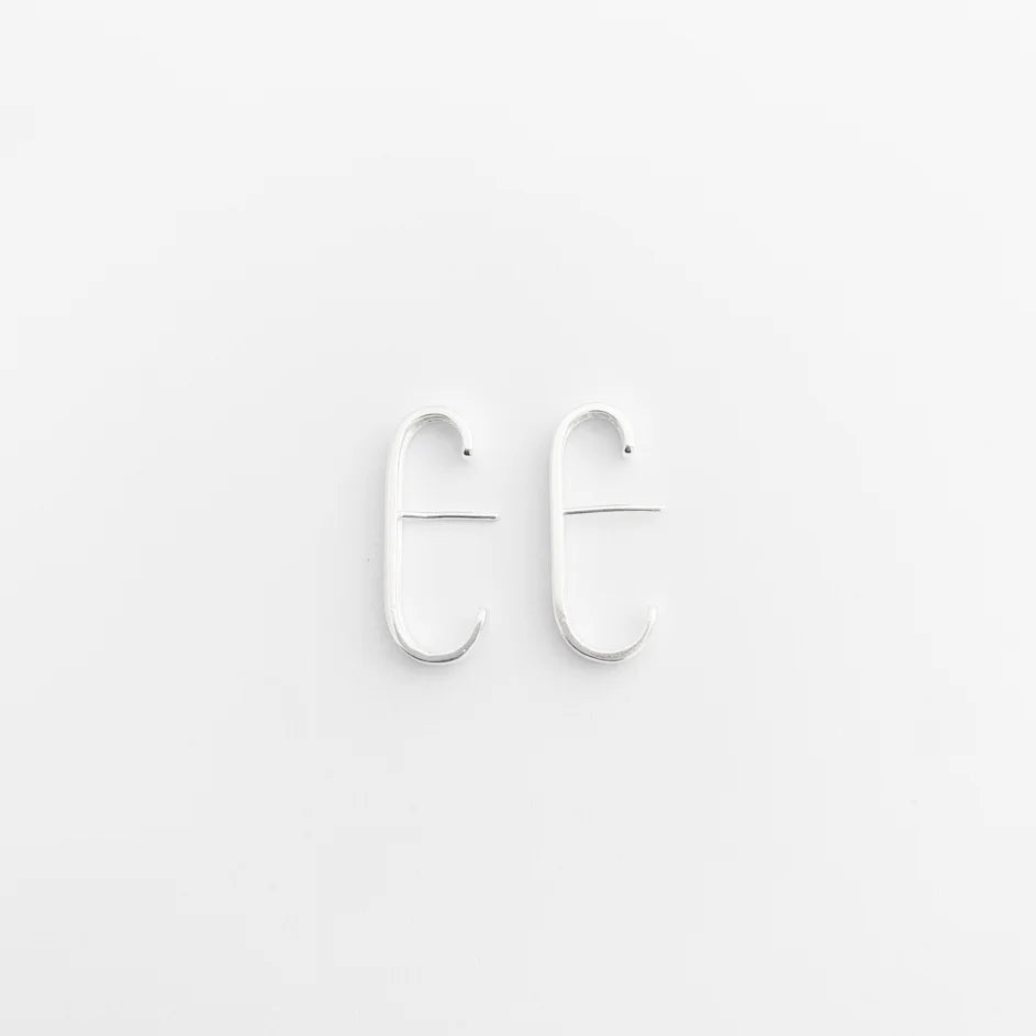 Ear Hook Liso em prata 925 – Arena Plata (imagem 3)