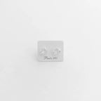 Brinco de Zircônia Redonda -7MM em prata 925 – Arena Plata (imagem 2)