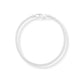 Pulseira grumet dupla retangular 3mm 20cm