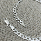 Pulseira Grumet 5mm prata 925 (imagem 3)