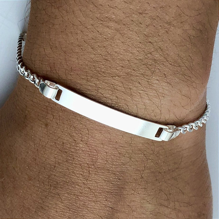 Pulseira Trama prata 925 — estilo