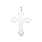 Pingente de Cruz Trevolada Lisa em prata 925 – Arena Plata (imagem 1)