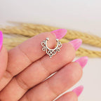 Piercing fake septo arabesco em prata 925 – Arena Plata (imagem 2)
