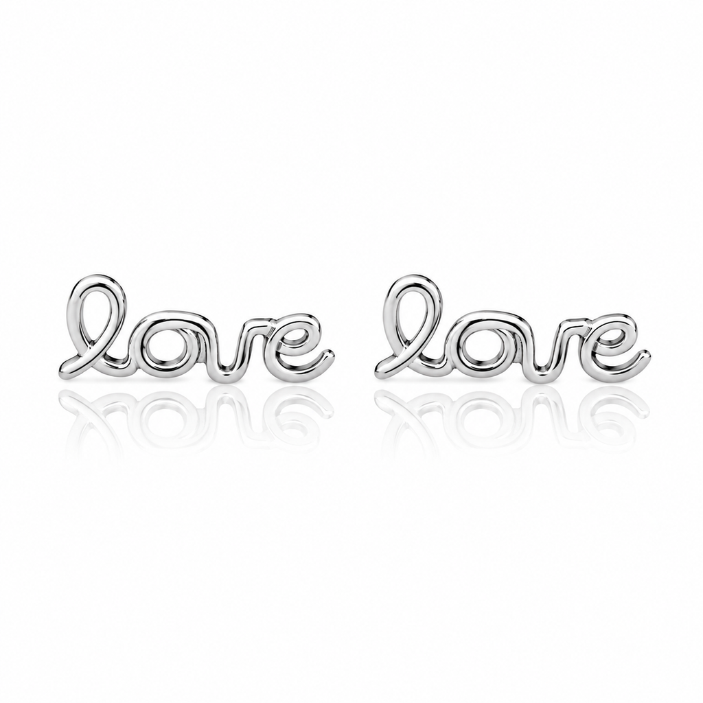 Brinco Love em prata 925 – Arena Plata (imagem 2)