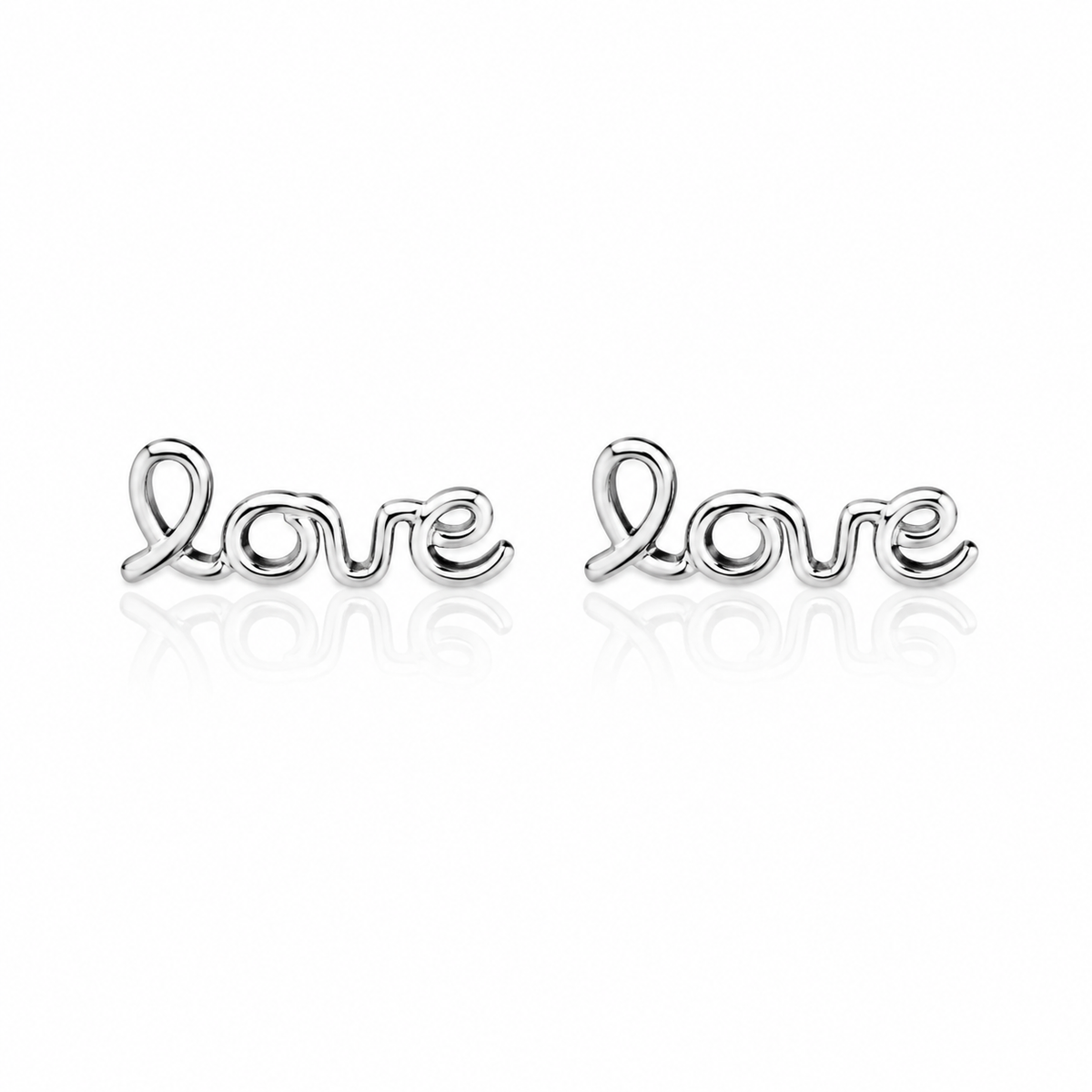 Brinco Love em prata 925 – Arena Plata (imagem 1)