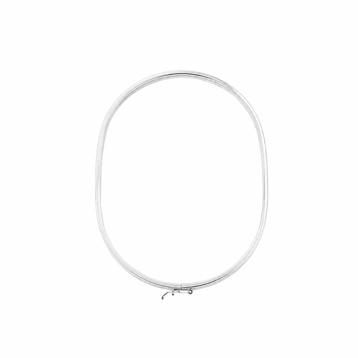 Bracelete Fio Quadrado 3mm com fecho Prata 925 – Arena Plata (imagem 1)