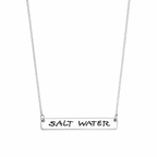 Gargantilha placa Salt Water 45cm em prata 925 – Arena Plata (imagem 4)