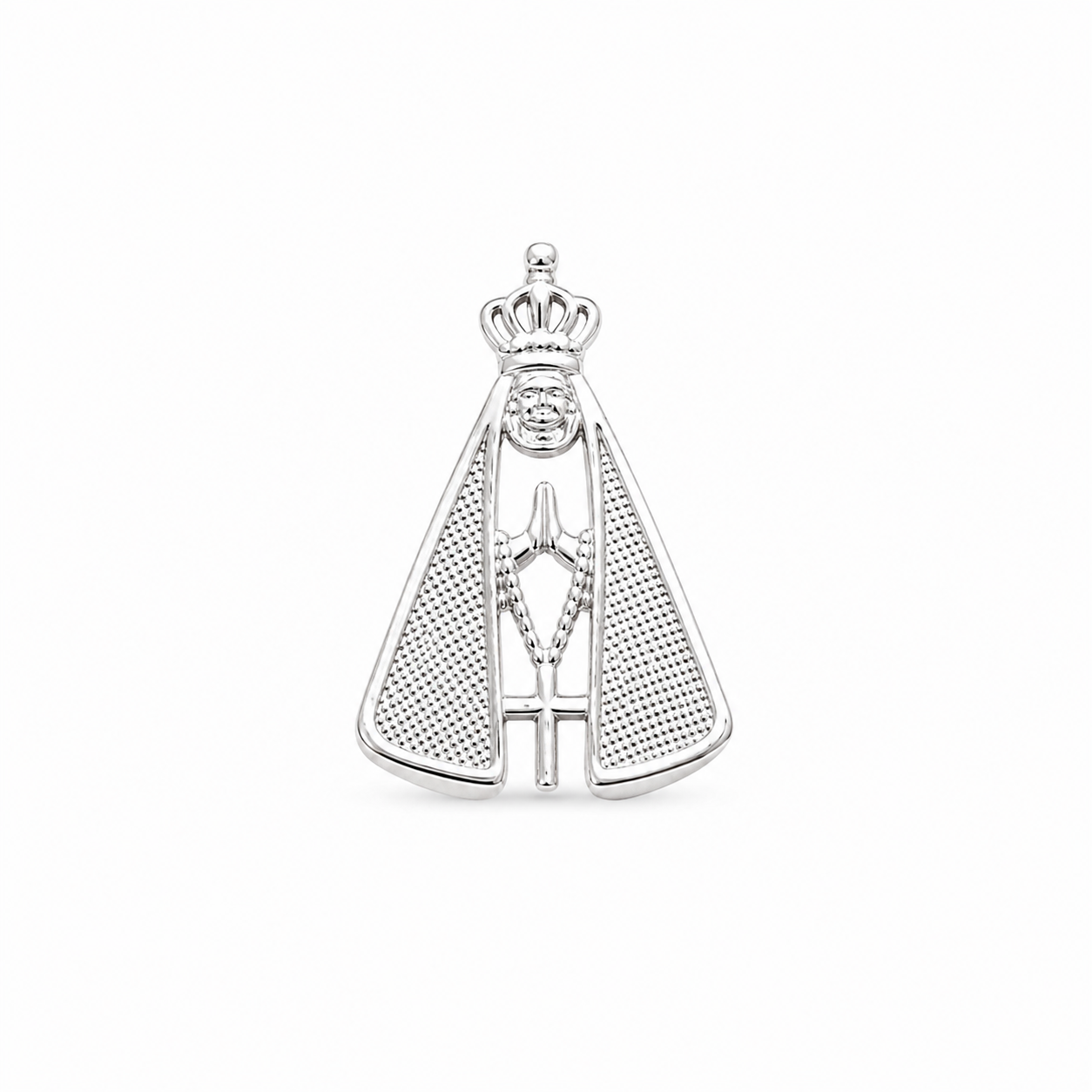 Pingente Nossa senhora Aparecida Prata 925 – Arena Plata (imagem 1)