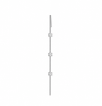 Ear Pin com 3 Zircônias em Prata 925 – Arena Plata (imagem 1)