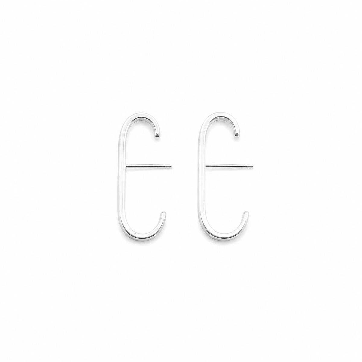Ear Hook Liso em prata 925 – Arena Plata (imagem 2)