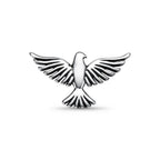 Pingente Espírito Santo Envelhecido Prata 925 – Arena Plata (imagem 2)