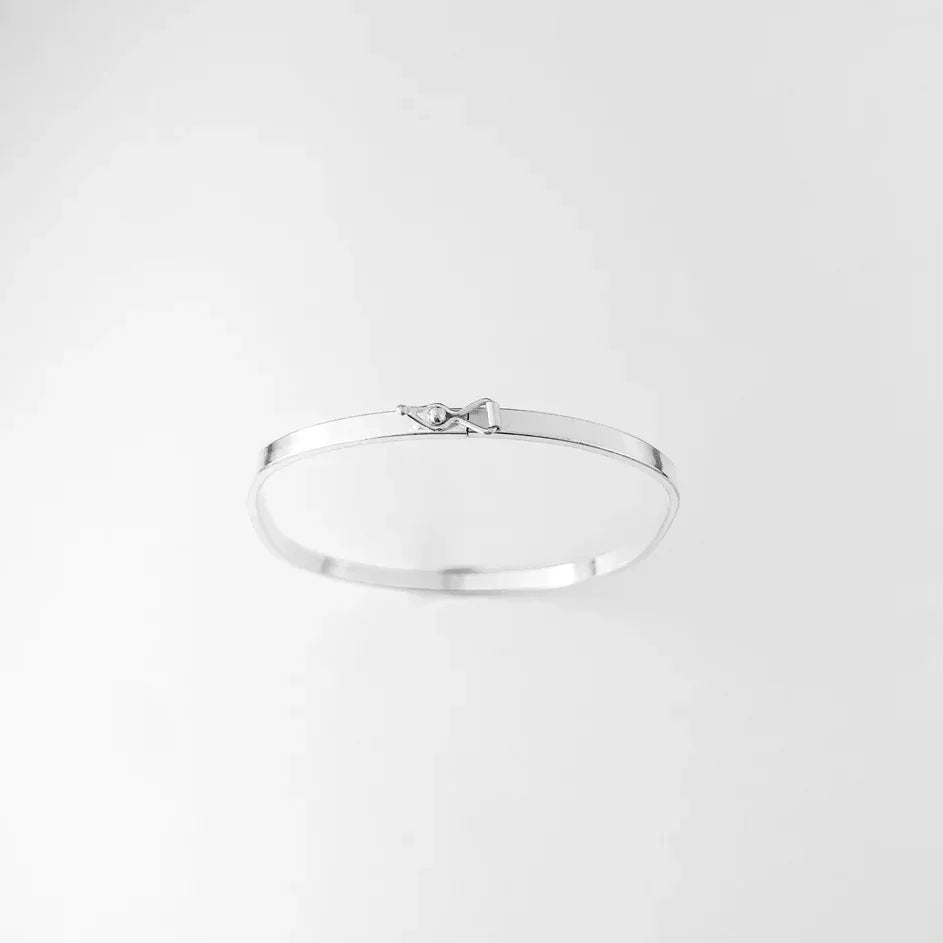 Bracelete Fio Quadrado 3mm com fecho Prata 925 – Arena Plata (imagem 4)