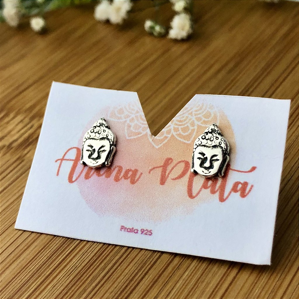 Brinco Buda em prata 925 – Arena Plata (imagem 4)