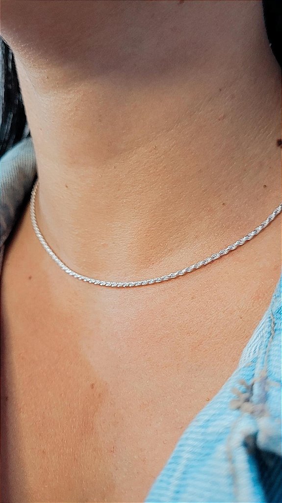 Corrente Cordão baiano 1.5 mm em prata 925 – Arena Plata (imagem 8)